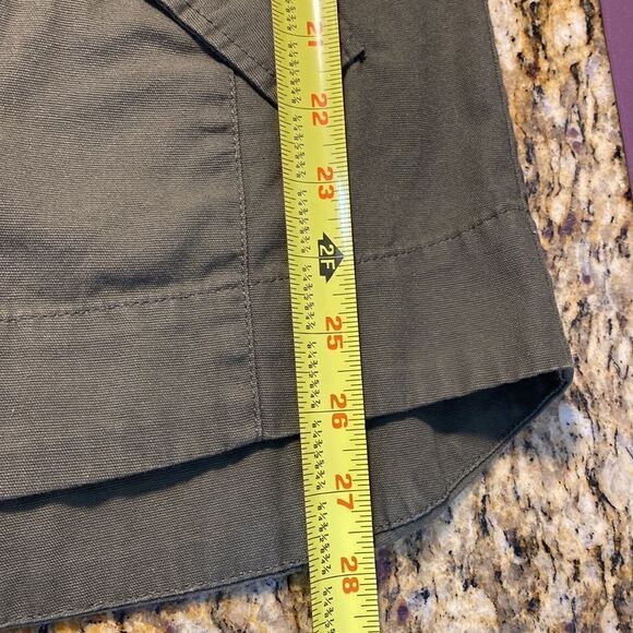 Sebby Olive Green Military Style Zip Up Utility Vest - Picture 9 of 9